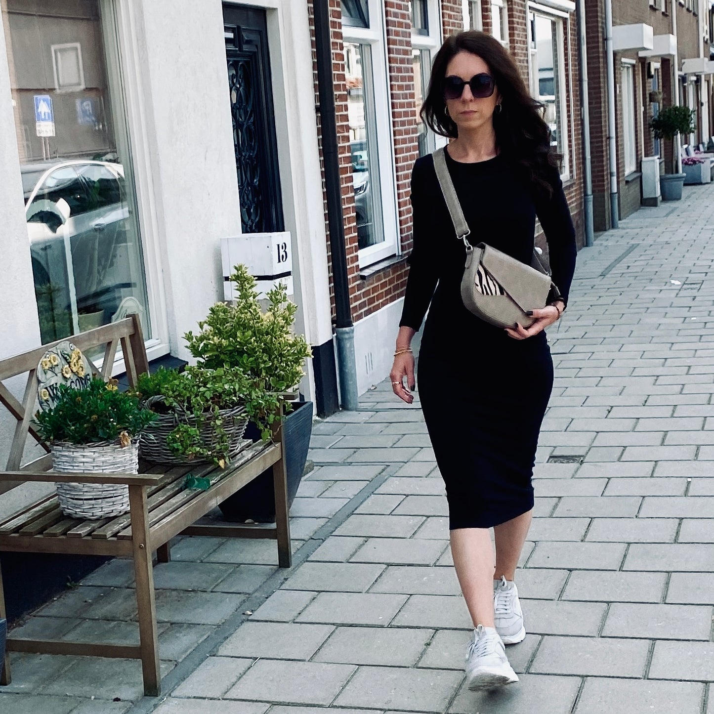 Umhängetasche Kunstleder