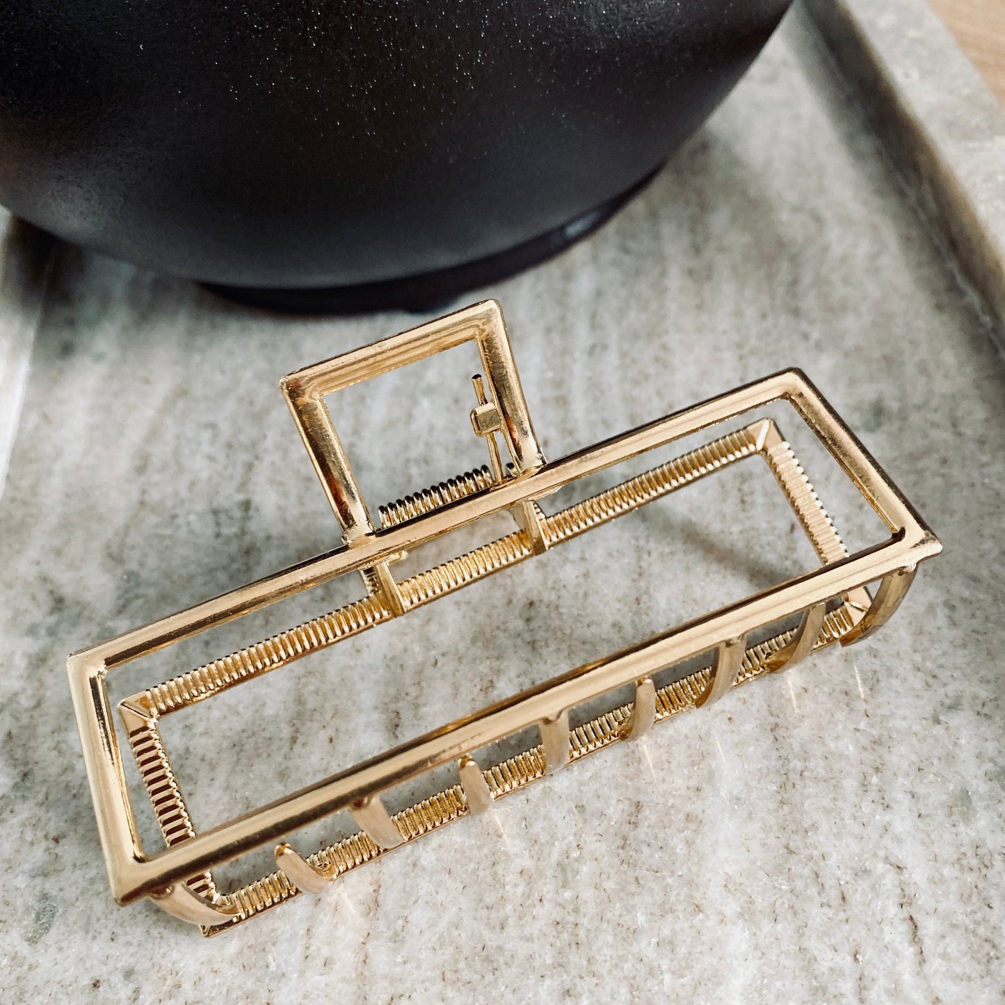 Haarspange Gold
